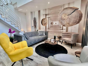 Duplex Design 6P - accès jardin et parking gratuit
